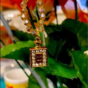 logo charmed Swarovski crystal bracelet